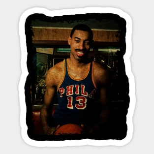 Wilt Chamberlain at Philadelphia #13 Sticker